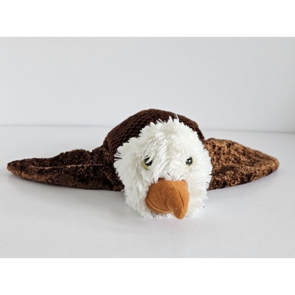 Dream Plush Hand Puppets-Lot of 3 Pretend Play-Eagle, Moose, Bear - Picture 9 of 11